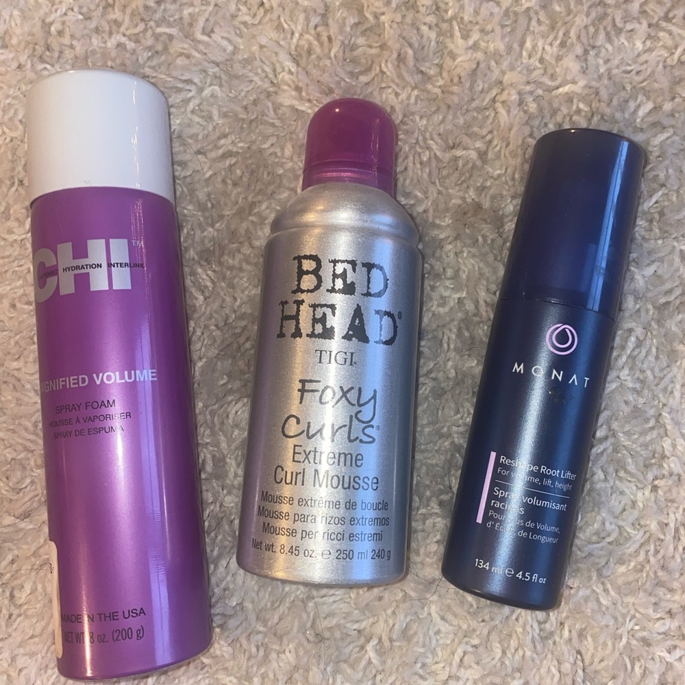 3 Hair Products